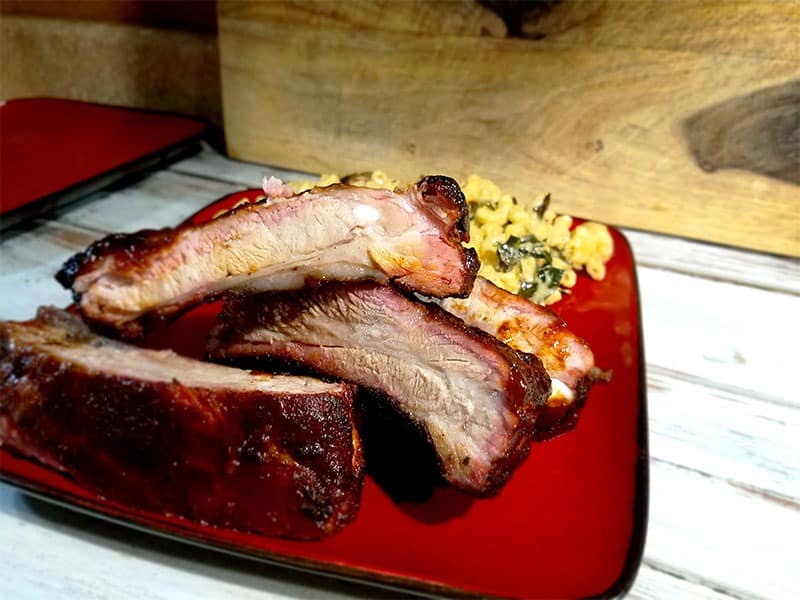 These Saint Louis Style Smoked BBQ Ribs are tender and delicious | Make Better BBQ Today | From MealPlanHQ.com