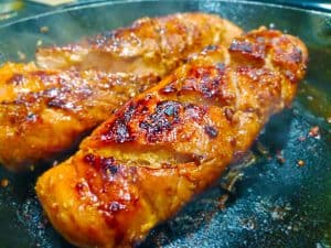 Sous Vide Teriyaki Pork Tenderloin Recipe In Cast Iron Pan