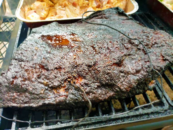 How to smoke a brisket