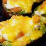 Pico De Gallo Stuffed Baked Avocado Recipe Stuffed Finished