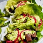 Tuna Poke Lettuce Wraps Recipe