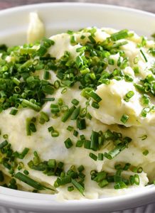Instant Pot Mashed Potatoes with Chives Recipe