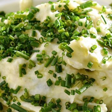 Instant Pot Mashed Potatoes with Chives Recipe