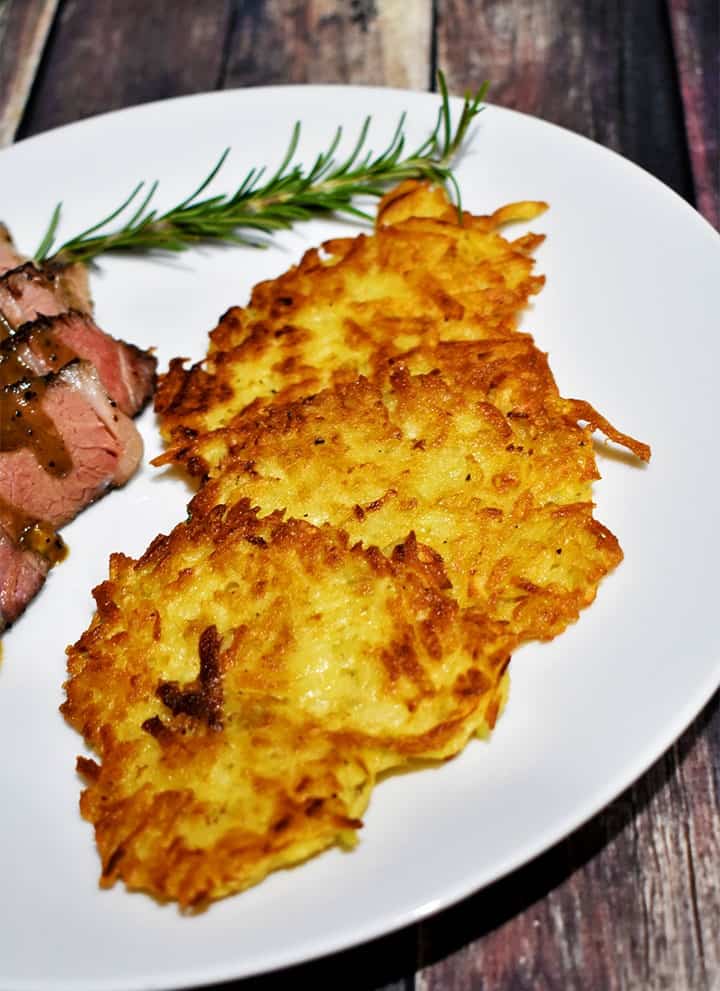 Potato Pancakes Latkes Recipe from Nerd Chefs