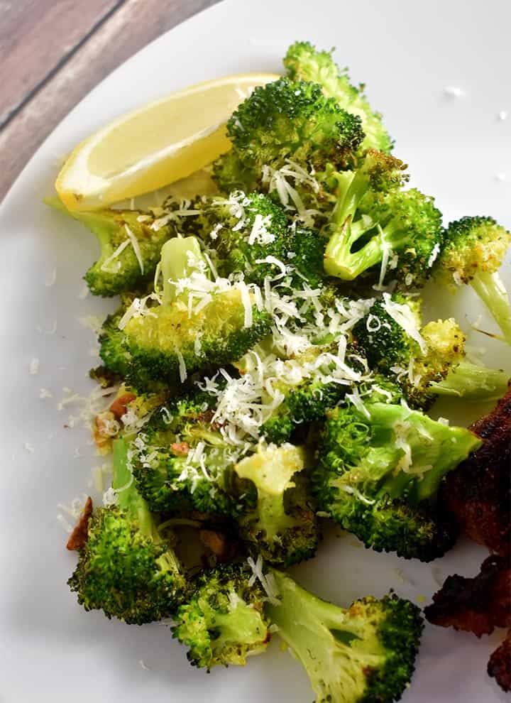 Lemon Parmesan Roasted Broccoli Recipe