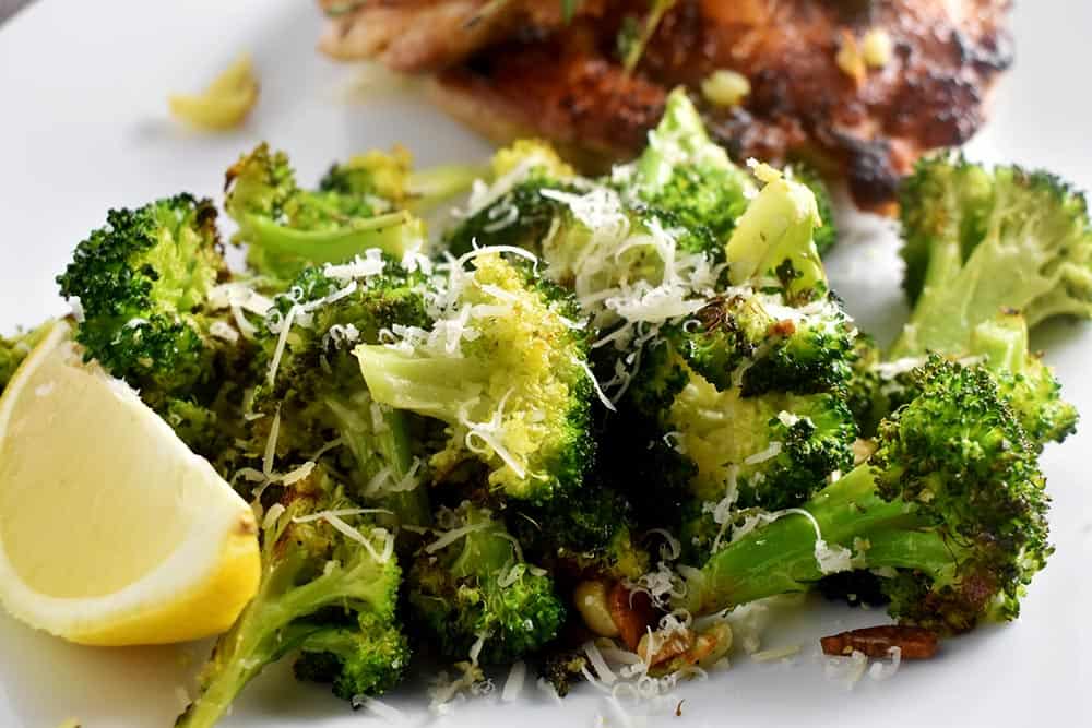 Lemon Parmesan Roasted Broccoli Recipe