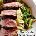 Sous Vide Duck Breast Ramen