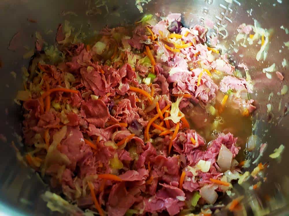 Instant Pot Reuben Soup Ingredients