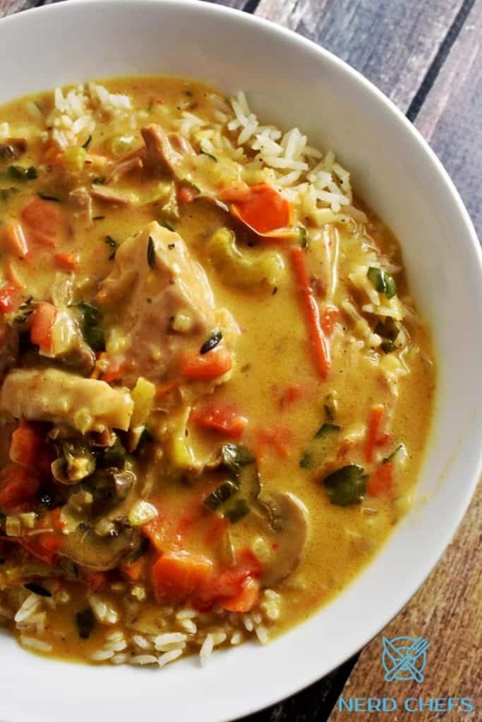 Instant Pot Chicken a la King
