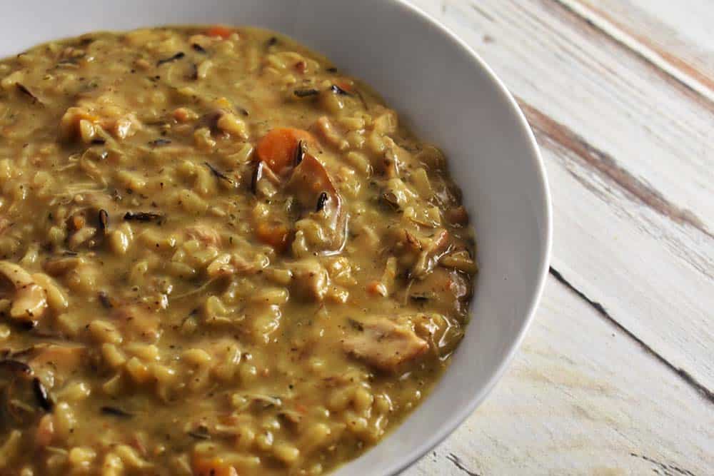 Instant Pot Chicken Wild Rice Soup