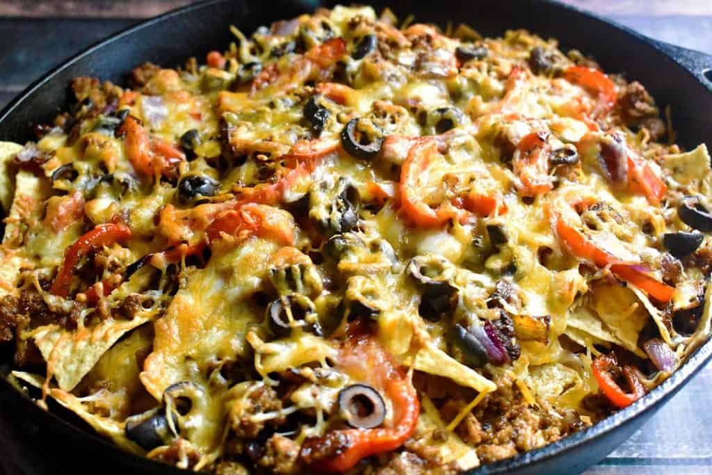 Loaded Nachos with Chorizo Recipe