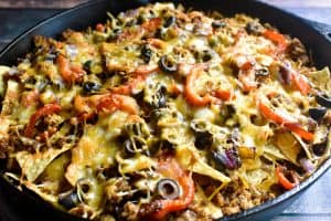 Loaded Nachos with Chorizo Recipe