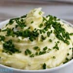 Mashed Potatoes with chives