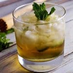 Mint Julep in a glass