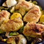 Lemon Garlic Chicken Thighs