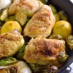 Lemon Garlic Chicken Thighs Pin