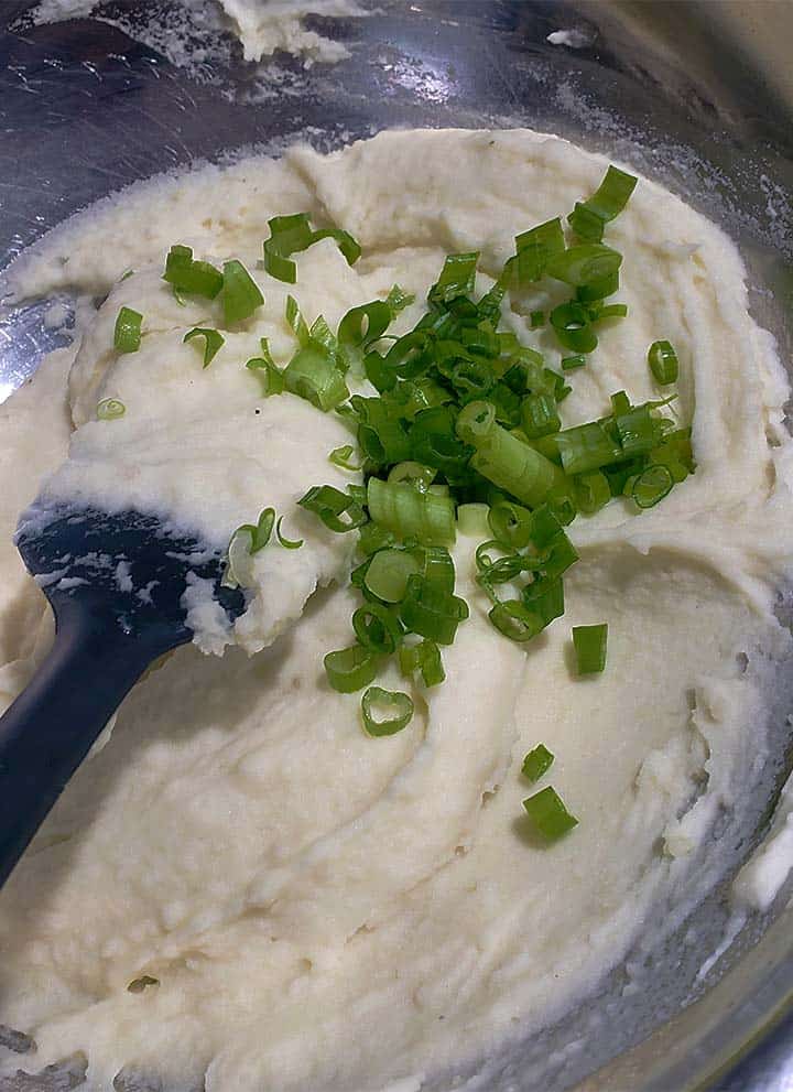 mashed Potatoes with green onions
