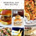 Photo Collage of Memorial Day Recipe Ideas