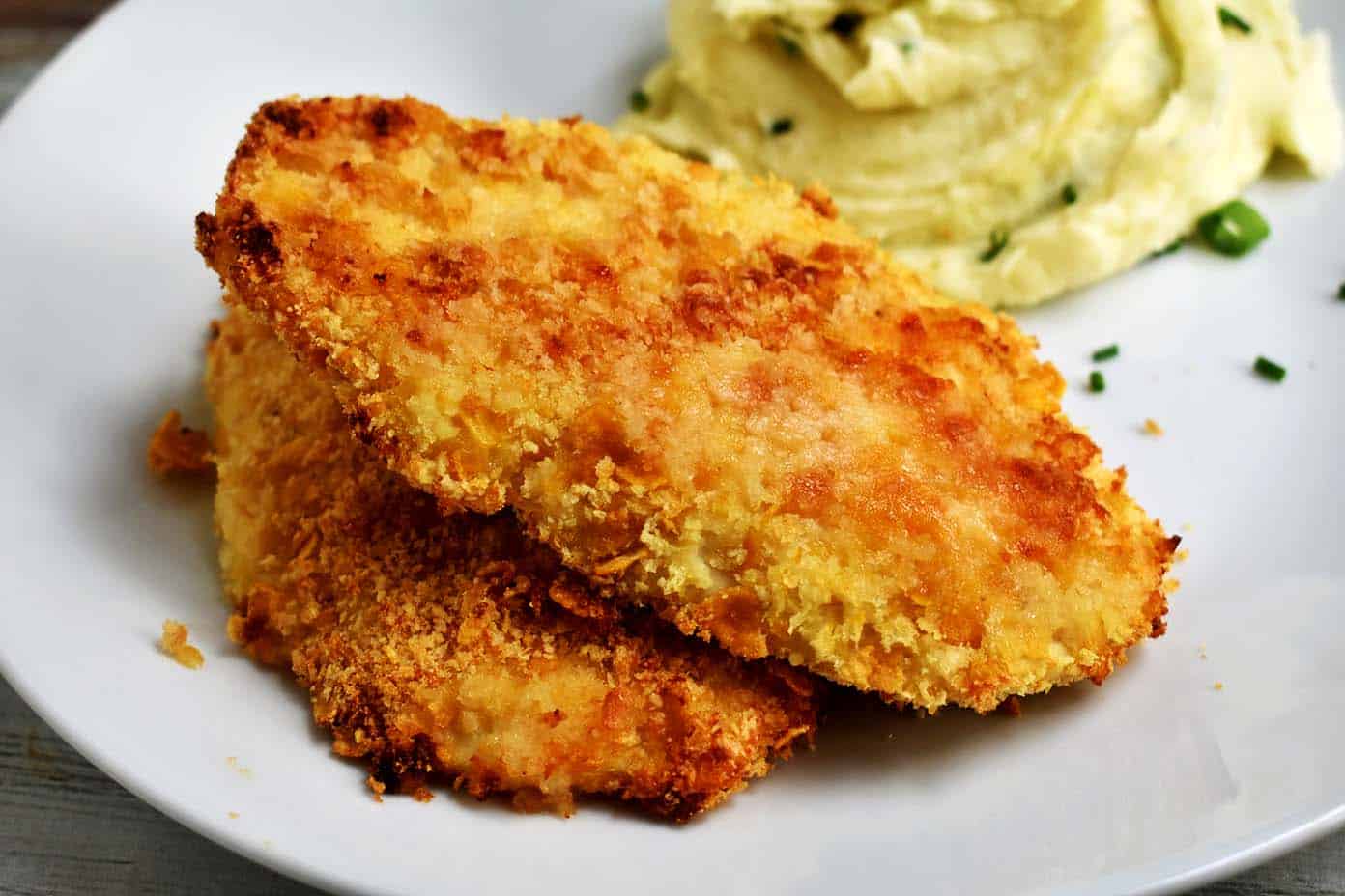 Parmesan Crusted Chicken.