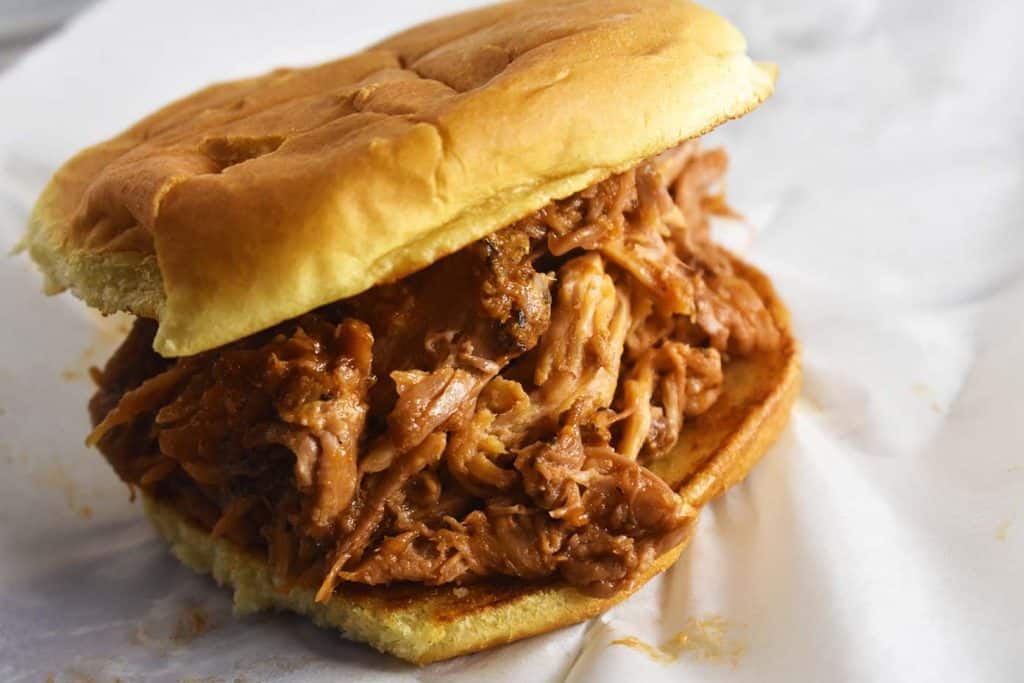 BBQ Pulled Pork sandwich