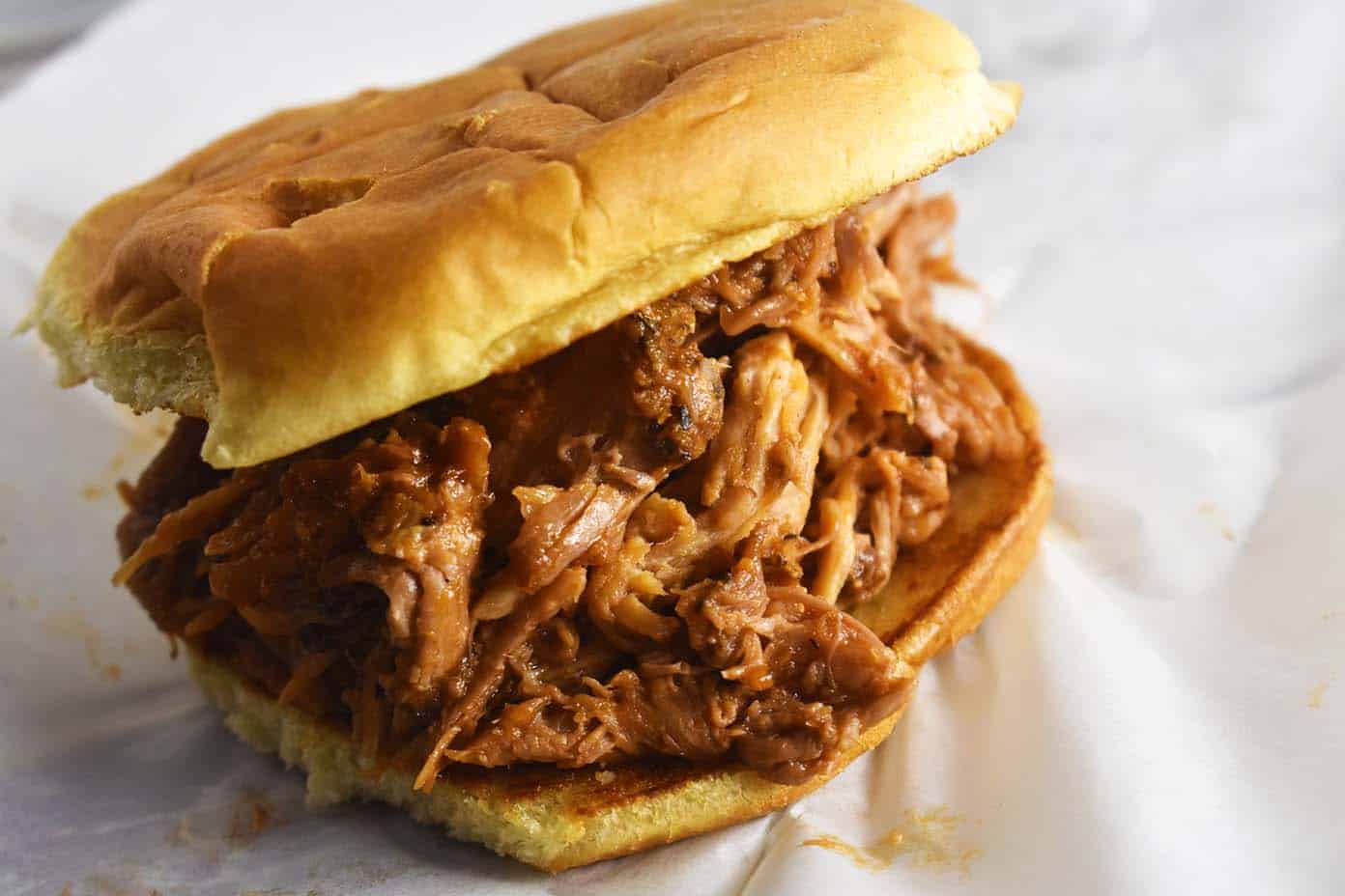 CROCKPOT NOT-THE-REAL-THING PORK SHOULDER & Ridgewood Sauce — Dale Knows How To Host