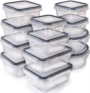Fullstar [12-Pack] Food Storage Containers with Lids