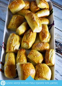 Soft Pretzels for Pinterest