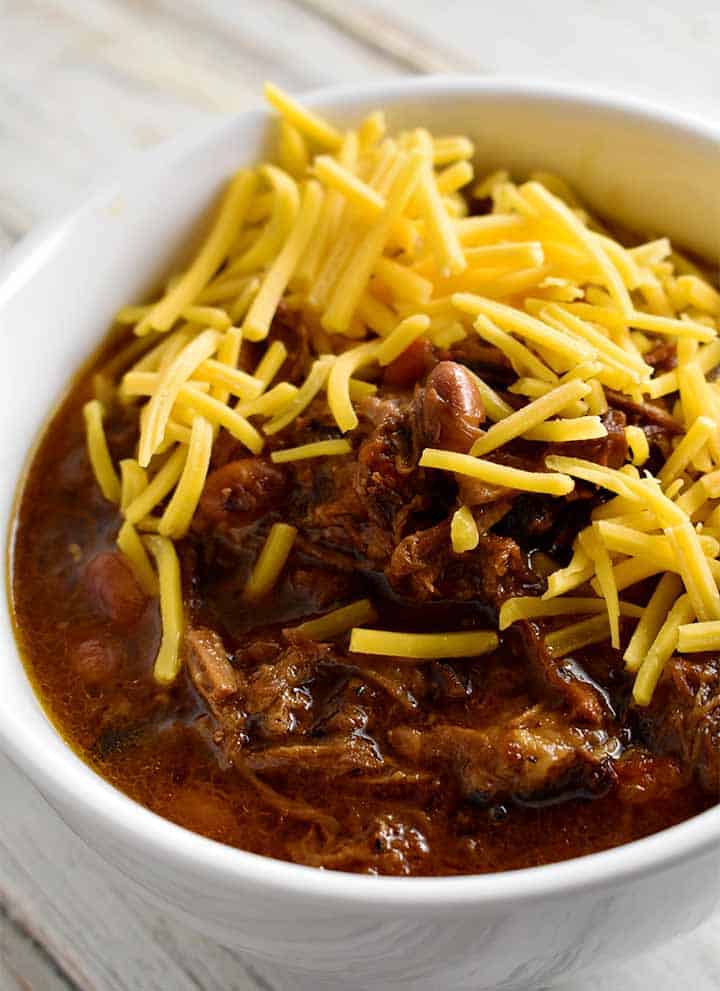 Instant Pot Chili with Brisket