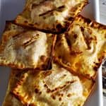 buffalo chicken wontons for pinterest