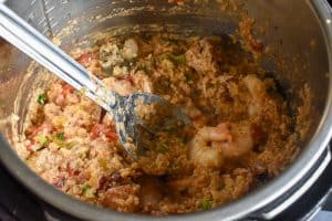 new orleans jambalaya rice and shrimp in a instant pot