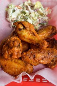 air fryer chicken wing photo for pinterest