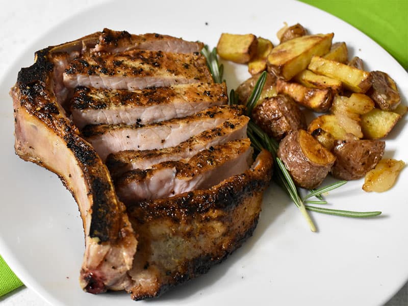 Mike's Thick Cut Top Loin Pork Chops Over Mashed Potatoes : South Your Mouth Smothered Pork Chops Mike's Thick Cut Top Loin Pork Chops Over Mashed Potatoes : South Your Mouth Smothered Pork Chops